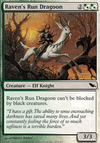 Raven's Run Dragoon - Foil | Shadowmoor