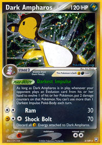 Dark Ampharos - 2/109 - Holo Rare | EX Team Rocket Returns
