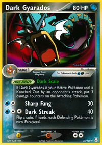 Dark Gyarados - 36/109 - Uncommon | EX Team Rocket Returns