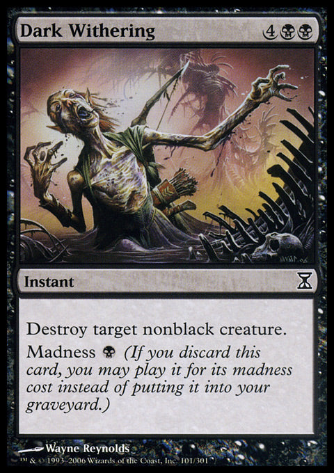 Dark Withering - Foil | Time Spiral