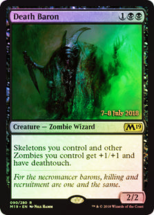 Death Baron - Foil - Prerelease Promo | Prerelease & Release Promos