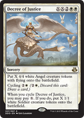 Decree of Justice | Duel Decks: Elspeth vs. Kiora