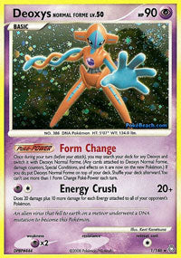 Deoxys Normal Forme - 1/146 - Holo Rare | Legends Awakened
