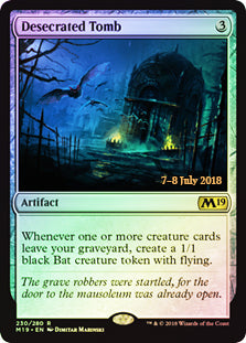 Desecrated Tomb - Foil | Prerelease & Release Promos