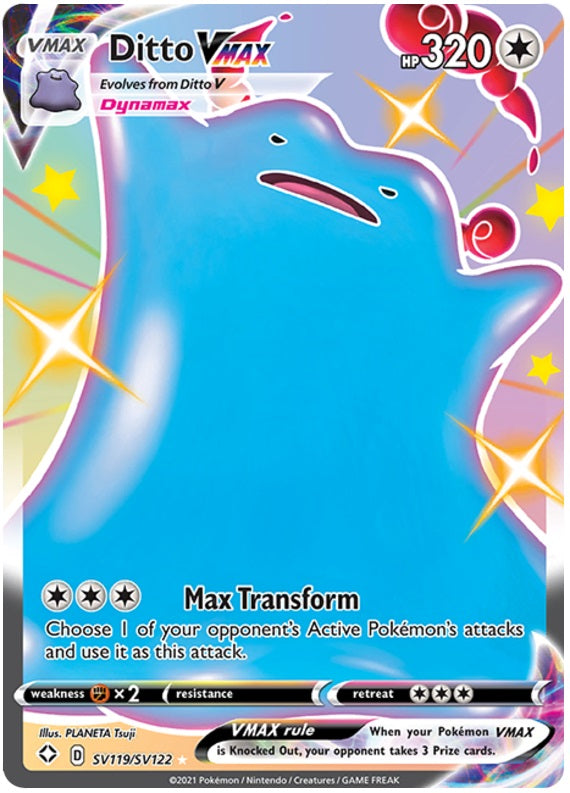 Ditto VMAX - SV119/SV122 | Shining Fates: Shiny Vault