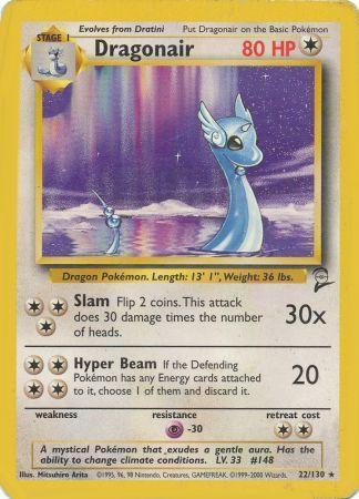 Dragonair - 22/130 - Rare - Unlimited Edition | Base Set 2