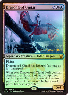 Dragonlord Ojutai - Foil - Prerelease Promo | Pre-Release Promos