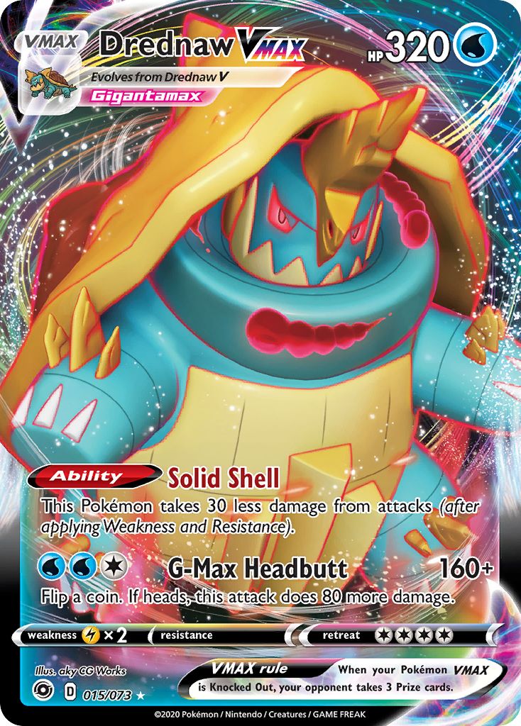 Drednaw VMAX - 015/073 - Ultra Rare | Champion's Path