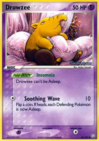 Drowzee - 54/109 - Common | EX Team Rocket Returns