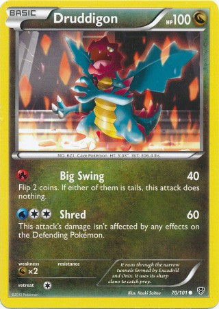 Druddigon - 70/101 - Common | Plasma Blast