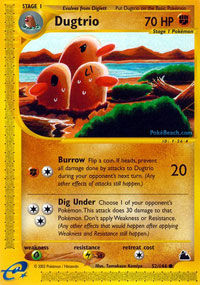 Dugtrio - 52/144 - Common | Skyridge