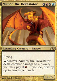 Numot, the Devastator - Foil | Planar Chaos