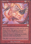 Cave-In - Foil | Mercadian Masques