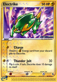 Electrike - 30/109 - Uncommon | EX Ruby and Sapphire