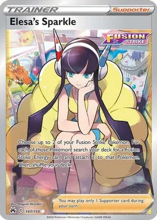 Elesa's Sparkle - 147/159 - Ultra Rare | SWSH - Crown Zenith