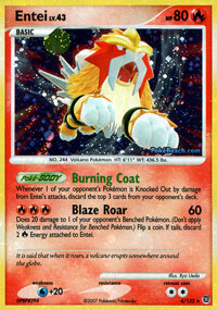 Entei - 4/132 - Holo Rare | Secret Wonders