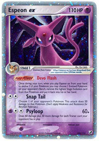 Espeon-EX - 102/115 - Rare Holo EX | EX Unseen Forces