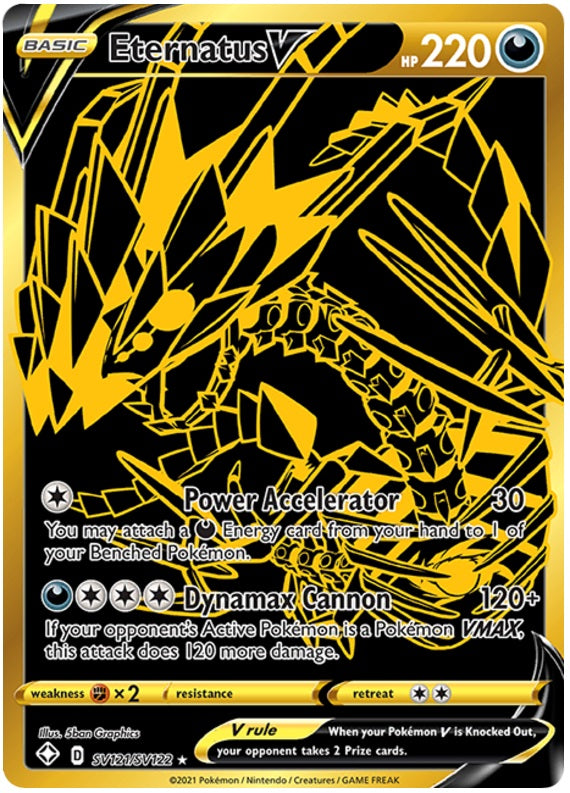 Eternatus V - SV121/SV122 | Shining Fates: Shiny Vault