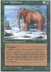 War Mammoth | 4th Edition