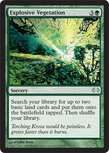 Explosive Vegetation | Planechase