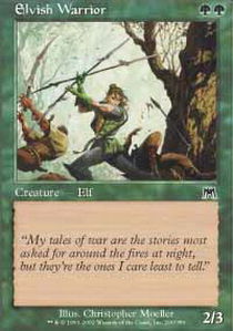 Elvish Warrior - Foil | Onslaught