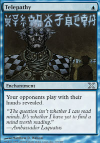 Telepathy - Foil | 10th Edition