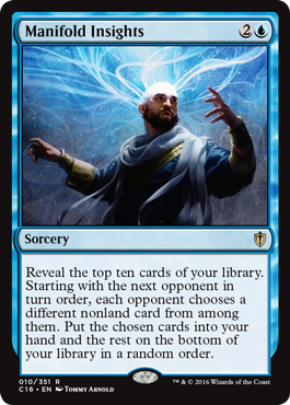 Manifold Insights | Commander 2016