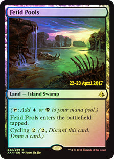 Fetid Pools - Foil - Prerelease Promo | Prerelease & Release Promos