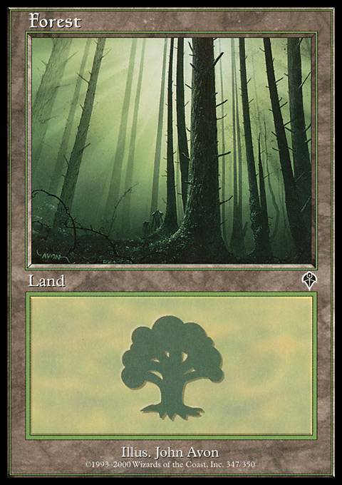 Forest (347) - Foil | Invasion