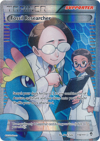 Fossil Researcher - 110/111 | XY - Furious Fists