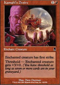 Kamahl's Desire - Foil | Odyssey