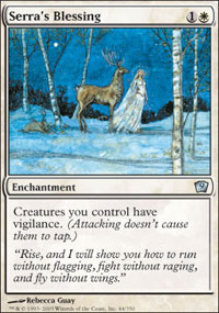 Serra's Blessing - Foil | 9th Edition