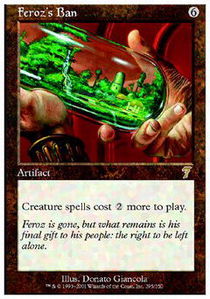 Feroz's Ban | 7th Edition