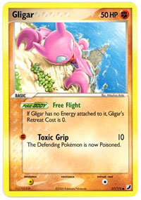 Gligar - 57/115 - Common | EX Unseen Forces