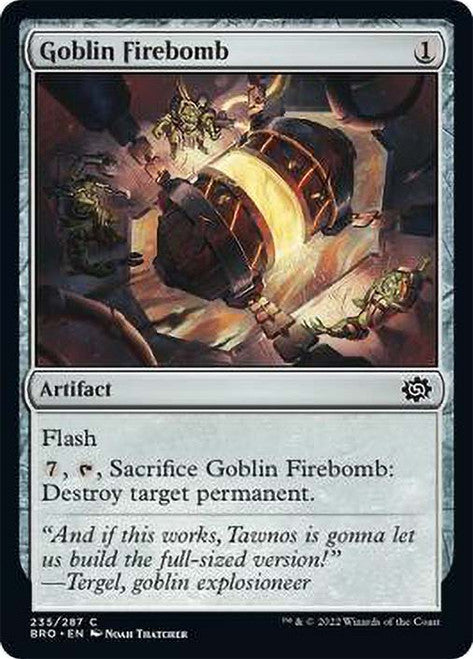 Goblin Firebomb | The Brothers' War
