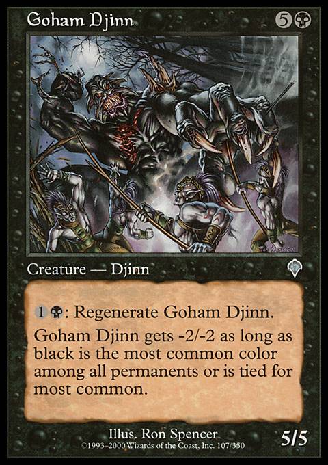 Goham Djinn - Foil | Invasion