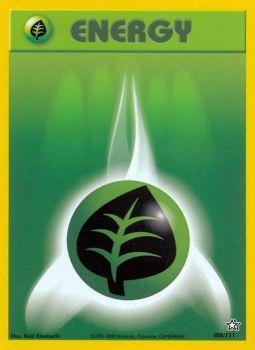 Grass Energy - 108/111 - Common - Unlimited Edition | Neo Genesis