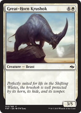 Great-Horn Krushok | Fate Reforged