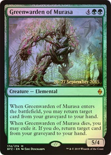 Greenwarden of Murasa - Foil - Prerelease Promo | Pre-Release Promos