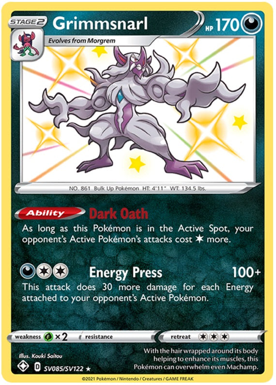 Grimmsnarl - SV085/SV122 | Shining Fates: Shiny Vault