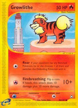 Growlithe - 80/147 - Common | Aquapolis