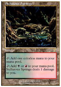 Sulfurous Springs - Foil | 7th Edition