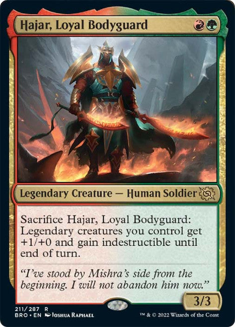 Hajar, Loyal Bodyguard | The Brothers' War