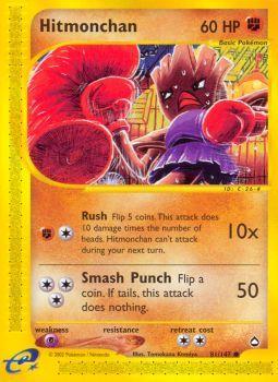 Hitmonchan - 81/147 - Common | Aquapolis