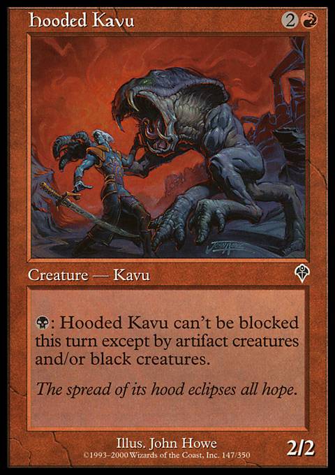 Hooded Kavu - Foil | Invasion