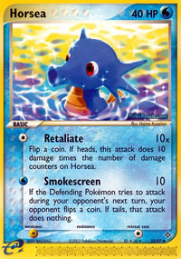 Horsea - 33/97 - Uncommon | EX Dragon