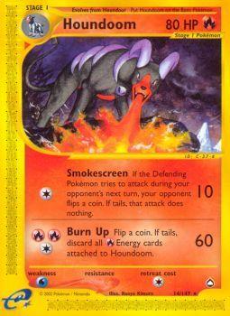 Houndoom - 14/147 - Rare | Aquapolis