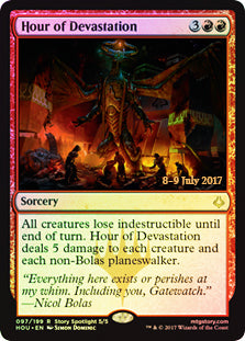 Hour of Devastation - Foil | Prerelease & Release Promos