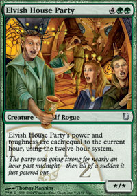 Elvish House Party - Foil | Unhinged