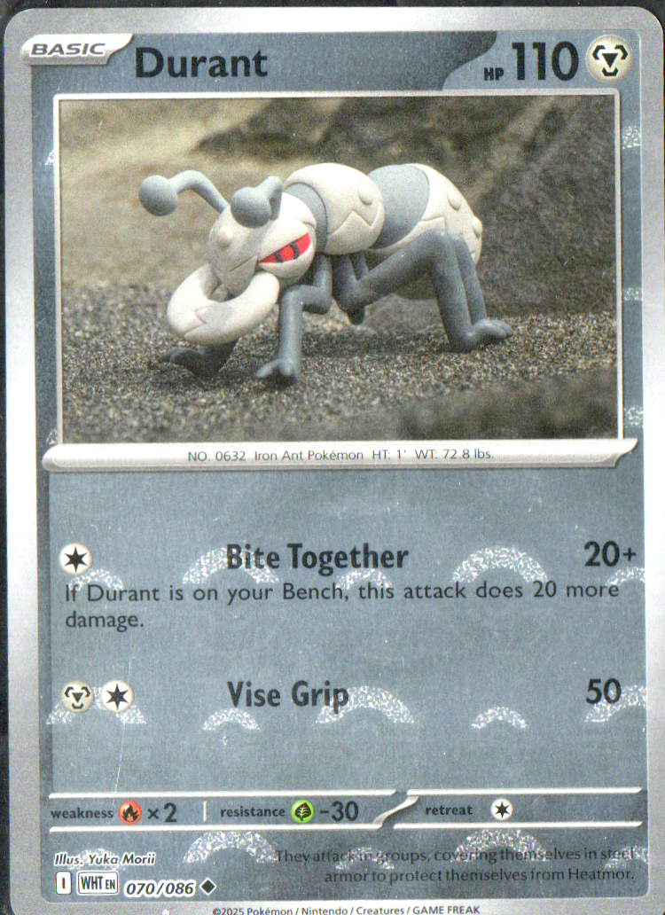 Durant (Poke Ball Pattern) - 070/086 - Holo | SV - White Flare